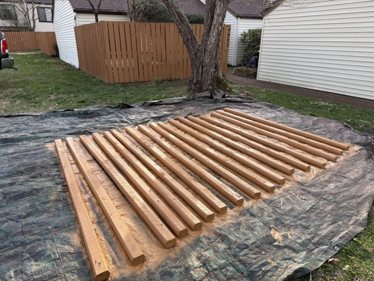 Fence Prep Work