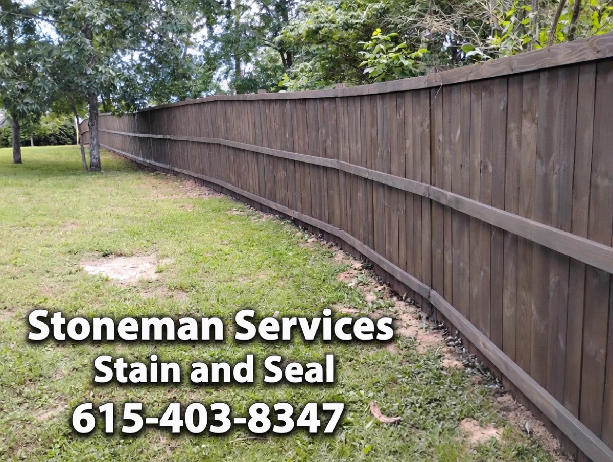 Fence Staining & Sealing