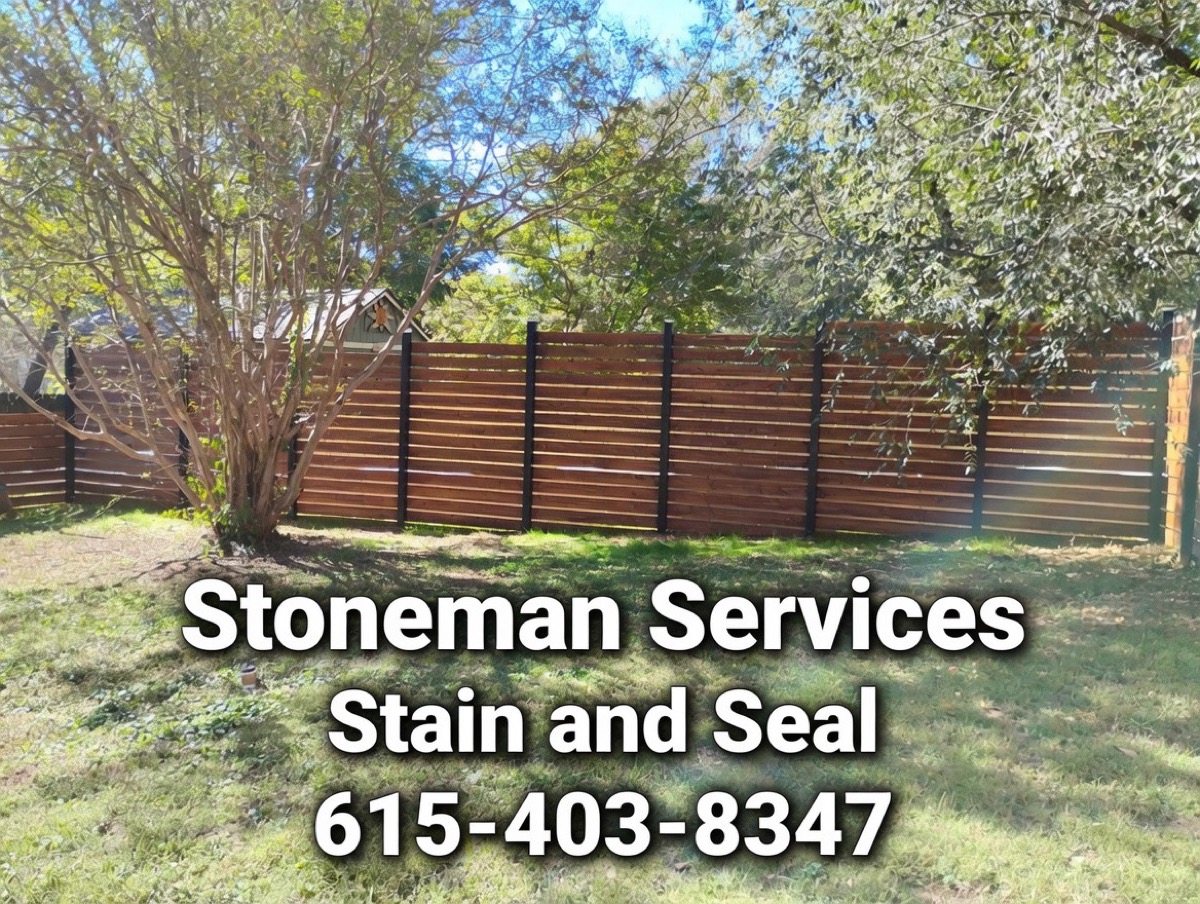 Outdoor wood restoration in Franklin, TN